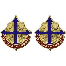 29th Infantry Brigade Combat Team Unit Crest (Ka Oihana Mamua)